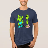 En Tri-matière T-shirt Alien (Recto)