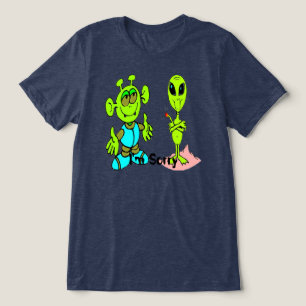 En Tri-matière T-Shirt Aliens