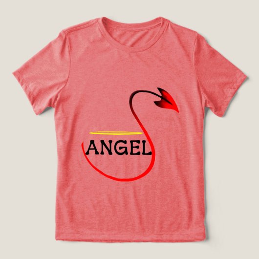 En Tri-matière T-shirt Angel (Design Recto)
