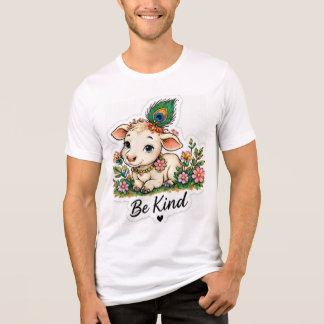 En Tri-matière T-shirt animal mignon sois gentil