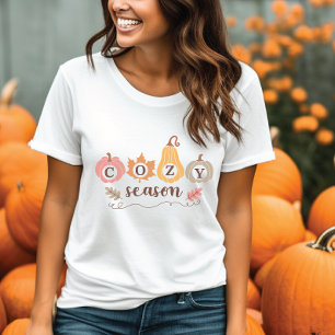 En Tri-matière T-shirt automne Cosy Season