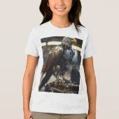 En Tri-matière T-shirt avec l'aigle Robert (Recto)