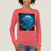 En Tri-matière T-shirt baleine. (Recto)