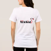 En Tri-matière T-shirt basique méchant (Verso)