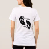 En Tri-matière T-shirt basique pour femmes (Verso)