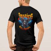 En Tri-matière T-shirt Bella+Canvas (Verso)