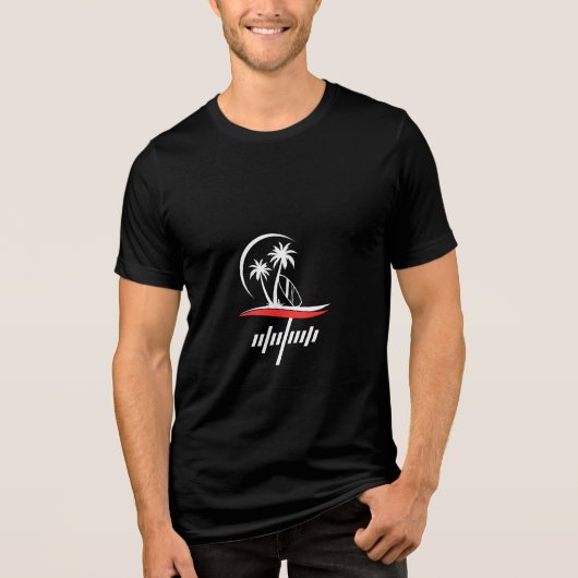 En Tri-matière T-shirt Bella+Canvas (Recto)
