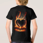 En Tri-matière T-shirt Bella+Canvas Jeunes Tri-Blend - Lov Vibran (Verso)