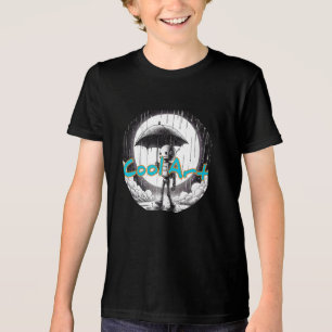 En Tri-matière T-shirt Bella+Canvas Jeunes Tri-Mélange, Noir Soli