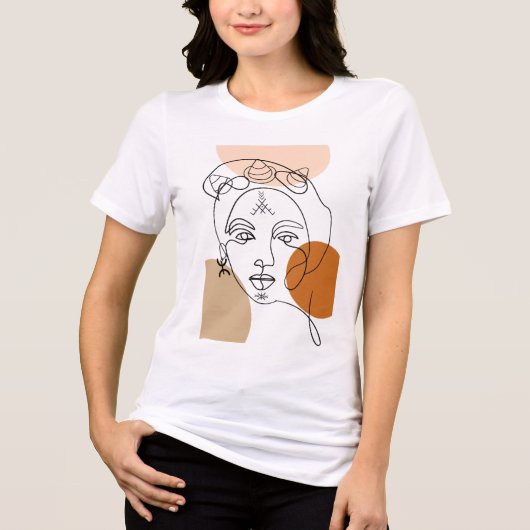 En Tri-matière T-shirt berbère (Recto)