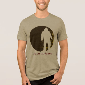 En Tri-matière T-Shirt Bigfoot Ne Laisse Aucune Trace