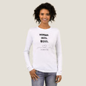 En Tri-matière t-shirt blanc (Recto complet)
