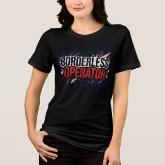 En Tri-matière T-shirt Borderless Operator Cyberpunk Techwear Gli