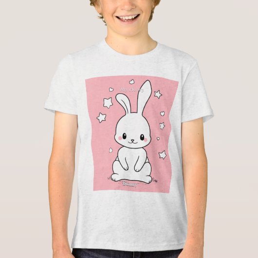 En Tri-matière T-shirt Bunny (Recto)