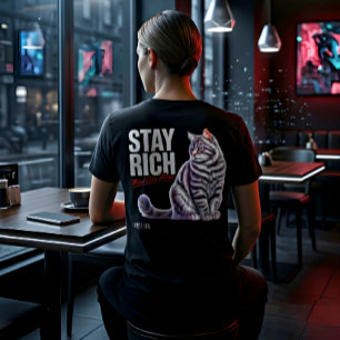 En Tri-matière T-shirt cadeau pour amateur de chats avec état d'e