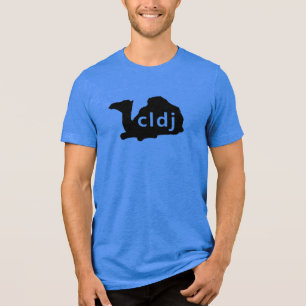En Tri-matière T-shirt Camel Tri-Blend Unisex