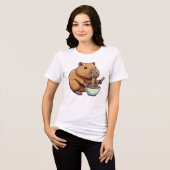 En Tri-matière T-shirt Capybara (Recto plein)