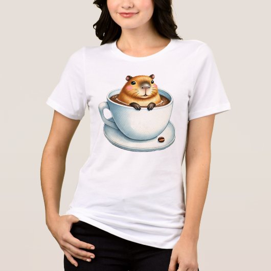 En Tri-matière T-shirt Capybara (Recto)