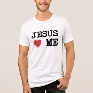 En Tri-matière T-Shirt Chrétien Jésus M'Aime