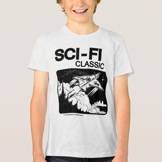 En Tri-matière T-shirt classique SCI-FI (Recto)