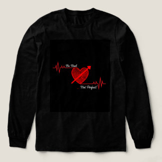 En Tri-matière T-Shirt Cœur Amour – Tee-shirt Graphique Romantiqu