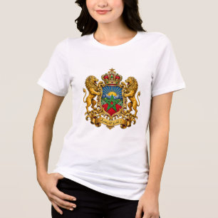 En Tri-matière T-Shirt Crête de l'Héritage Royal Marocain