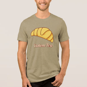 En Tri-matière T-shirt Croissant