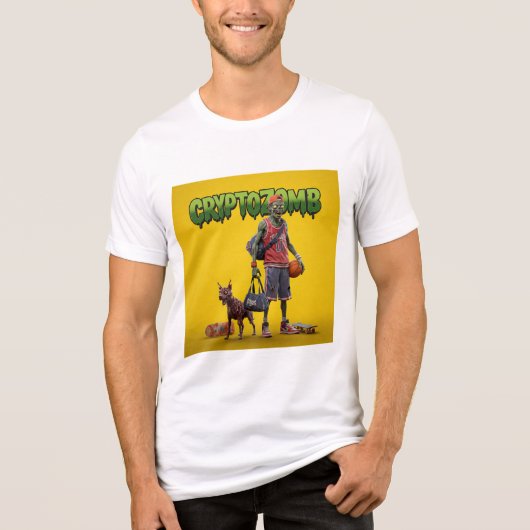 En Tri-matière T-Shirt CRYPTOZOMB (Recto)