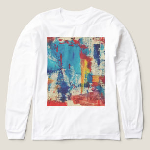 En Tri-matière T-Shirt d'Art Moderne