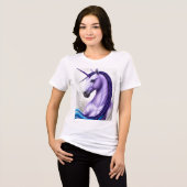 EN TRI-MATIÈRE T-SHIRT DE CONCEPTION UNICORN (Recto plein)
