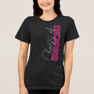 En Tri-matière T-shirt de fin d'études personnalisé de la promoti