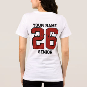 En Tri-matière T-shirt de fin d'études personnalisé de la promoti