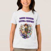 En Tri-matière T-shirt de garçons marrant (Recto)