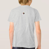 En Tri-matière T-shirt de garçons marrant (Verso)