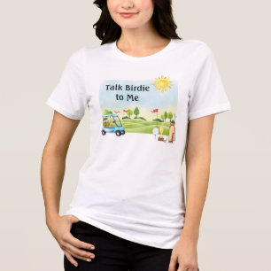 En Tri-matière T-shirt de golf pour les femmes amoureuses