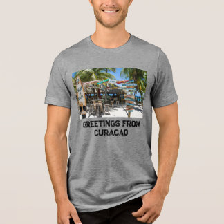 En Tri-matière T-Shirt de la plage de Curaçao