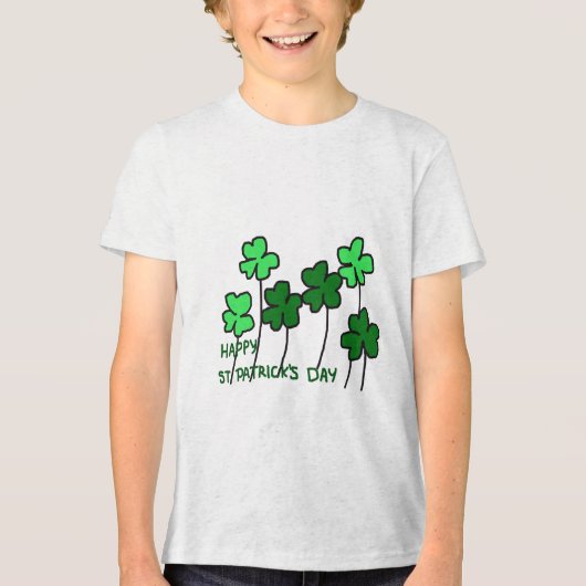 En Tri-matière T-shirt de la Saint-Patrick (Recto)