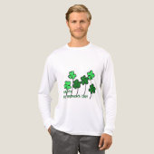 En Tri-matière T-shirt de la Saint-Patrick (Recto complet)
