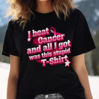 T-shirt de la survivante du cancer du ruban rose, 