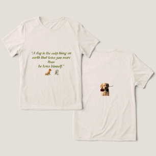 En Tri-matière T-Shirt de l'amour de chien