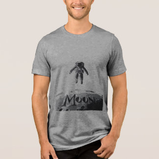 En Tri-matière T-shirt de l'astronaute Moon