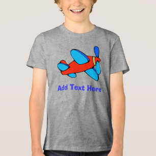 En Tri-matière T-shirt de l'avion comique