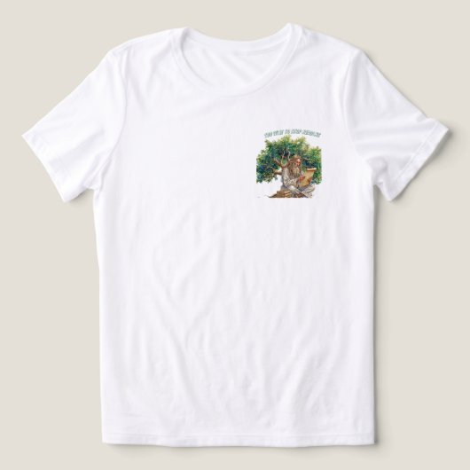 En Tri-matière T-shirt de lecture pour femmes (Design Recto)