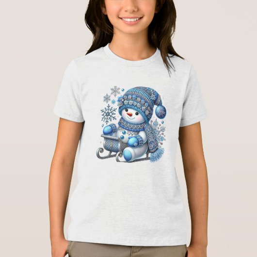 En Tri-matière T-Shirt de Noël (Recto)