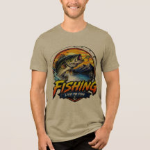 T-shirt de pêche pour hommes 