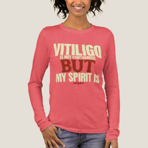 En Tri-matière T-shirt de sensibilisation au vitiligo
