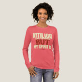En Tri-matière T-shirt de sensibilisation au vitiligo (Recto complet)