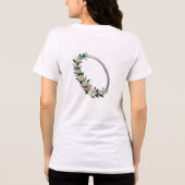 En Tri-matière T-shirt de style rétro (Verso)