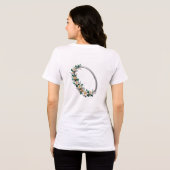 En Tri-matière T-shirt de style rétro (Verso intégral)