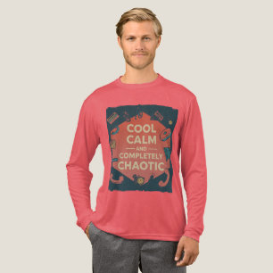 En Tri-matière T-shirt de typographie esthétique Vintage rétro po